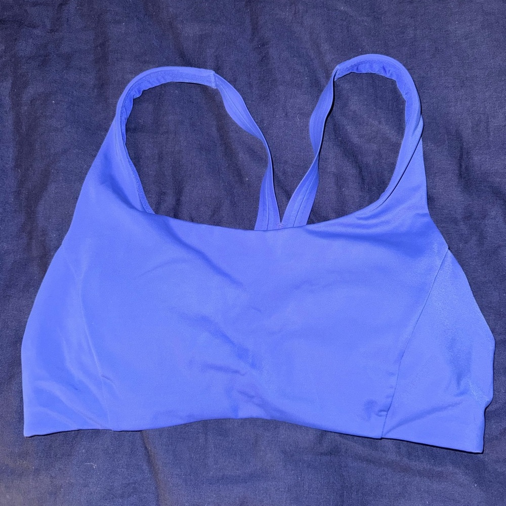 Athleta swim top-  small D cup - beautiful blue color!